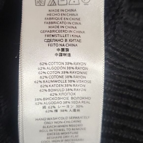 VintagevMichael Kors, Black one shoulder sweater, Size M - Picture 3 of 3